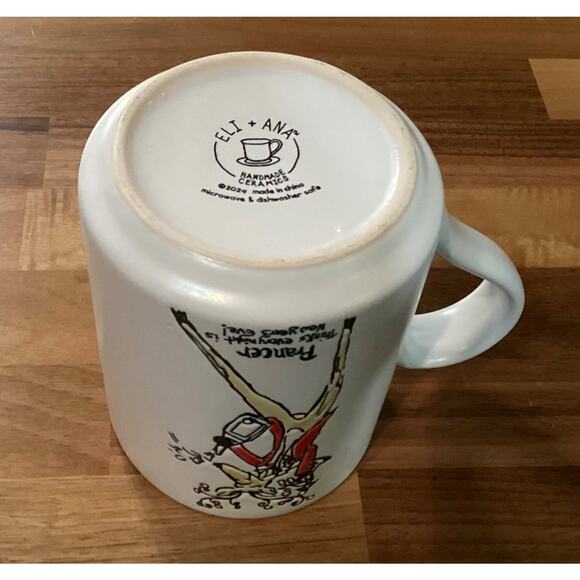 Eli + Ana Rudolph The Red Nose Reindeer PRANCER Reindeer Christmas Mug 2024 - Picture 9 of 9